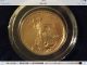 2001 $5 American Gold Eagle 1/10 Oz In Case Not Yet Graded Gold photo 5