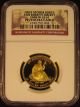 2008 W Van Buren ' S Liberty $10 First Spouse Gold Ngc Pf70 With Case,  Boxes & Gold photo 1