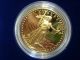 1986 - W American Eagle Liberty $50 Us 1oz Proof Gold Coin W/coa Slg196 Gold photo 1