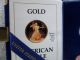 Mcmxc (1990) 1/10th Gold American Eagle W/box & C.  O.  A.  Ships Same Day Gold photo 4