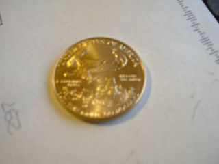 1993 $50 American Eagle Coin 1 Ounce Fine Gold Uncirculated 1oz photo
