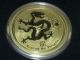 2012 1 Oz Gold Lunar Year Of The Dragon Coin Gold photo 3