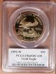 1992 - W $50 American Gold Eagle Pcgs Graded Pr69 Dcam,  Us Director Signature Gold photo 1
