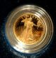 2003 - W $5 1/10 Oz Proof Gold Bullion Coin.  Box & Gold photo 1