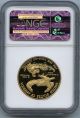 1997 - W $50 (1 Oz. ) Proof Gold Eagle Ngc Pf 70 Pr 70 Ultra Cameo Gold photo 1