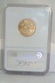2006 Gold American Eagle 1/4 Oz Fine Gold.  9999 $10 Gold Coin - Ms 70 Ngc Slabbed Gold photo 2