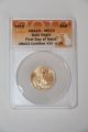 2013 $10 Gold American Eagle Coin Anacs Certified Ms70 Gold photo 1