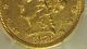 Coinhunters - 1873 Liberty Head $2 - 1/2 Gold Qtr Eagle - Pcgs Au,  Details - Damage Gold photo 4