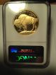 2007 50.  00 Gold Buffalo Coin Proof 1 Oz. .  9999 Nsg - - Pf70 Ultra Cameo Gold photo 2