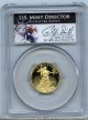 2011 W $10 (1/4 Oz) Gold Eagle Pcgs Proof 70 Pf 70 Dcam Signature Series Gold photo 1