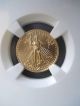 2009 Gold Eagle 1/10 Oz G$5 Ngc Ms70 Early Release Gold photo 1