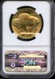 2009 $50 Gold Buffalo Ngc Ms70 Early Release - A Perfect Coin Gold photo 1