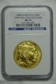 2008 W $50 Ms70 Gold Buffalo 1oz Ngc Ms70 Early Releases Gold photo 1