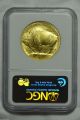 2008 W $50 Ms70 Gold Buffalo 1oz Ngc Ms70 Early Releases Gold photo 3