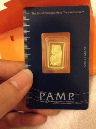 Gold Pamp Suisse 2.  5g 100% Authetic | Good Investment photo