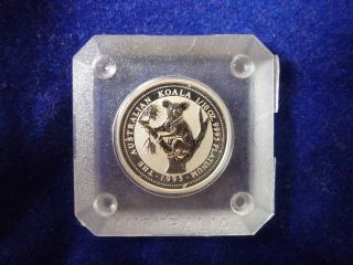 1995 Australian $15 1/10 Oz.  9995 Platinum Koala Coin Australia Case photo