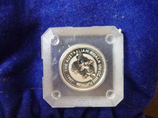 1997 Australian $15 1/10 Oz.  9995 Platinum Koala Coin Australia Case photo