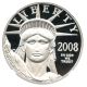 2008 - W Platinum Eagle $100 Ngc Proof 70 Dcam Statue Liberty 1 Oz Platinum photo 2