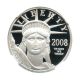 2008 - W Platinum Eagle $25 Ngc Proof 70 Dcam Statue Liberty 1/4 Oz Platinum photo 2
