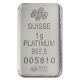 Pure Platinum 1 Gram Pure.  999 Fortuna Pamp Suisse Bar $78.  78 Platinum photo 2