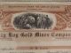 Antique 1916 Lazy Boy Gold Mines Company Stock Certificate Arizona San Francisco Stocks & Bonds, Scripophily photo 3