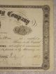Antique 1867 Duncan Gold Mining Company Stock Certificate W/ 25¢ Revenue Stamp Stocks & Bonds, Scripophily photo 5