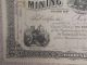 Antique 1884 Rappahannock Gold Mining Company Stock Certificate Virginia Stocks & Bonds, Scripophily photo 1