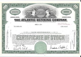 The Atlantic Refining Company. . . . . .  1964 Stock Certificate photo