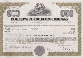 Phillips Petroleum Company. . . . . . . .  Debenture Due 2001 photo