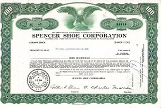 Broker Owned Stock Certificate - - Bruns,  Nordeman & Co. photo