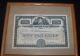 Vtg 1951 Packard Motor Car Company Stock Certificate Framed 1950s Automobile Transportation photo 7