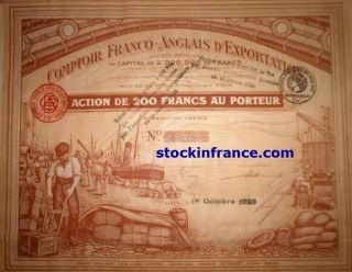 Comptoir Franco - Anglais D ' Exportation photo