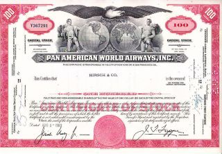 Broker Owned Stock Certificate - - Hirsch & Co. photo