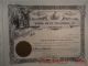 Antique White Swan Telephone Company Stock Certificate Lake Andres South Dakota Stocks & Bonds, Scripophily photo 1