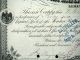 Rare 1882 Sonora Railway Co Stock Certificate Rep Of Mexico Transportation photo 3
