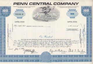 Brokerage Owned Stock Certificate - - Faulkner,  Dawkins & photo