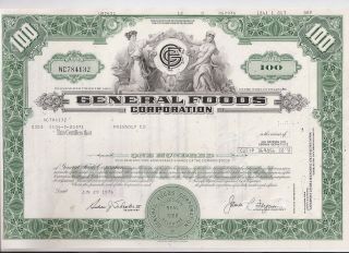 General Foods Corporation. . . . . .  1964 Stock Certificate photo