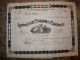 Blank Stock Certificate For Lancaster Caramel Company 1894 Stocks & Bonds, Scripophily photo 2