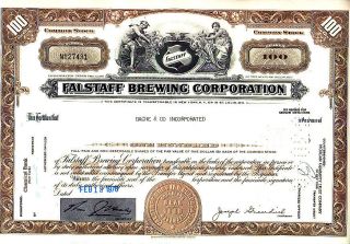 Broker Owned Stock Certificate - - Bache & Co Incorporated photo
