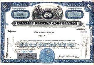 Broker Owned Stock Certificate - - Laird Bissell & Meeds photo