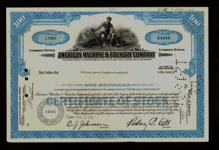 American Machine & Foundry Co Nj (amf Inc Harley Davidson Owners 1969 - 1981) photo