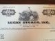 Lucky Stores Specimen Bond Certificate Early 1970 ' S Stocks & Bonds, Scripophily photo 2