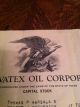 Nyvatex Oil Stock Certificate 1979 Vignette Scripophily Stocks & Bonds, Scripophily photo 9