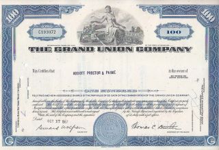 Broker Owned Stock Certificate - - Abbott Proctor & Paine photo