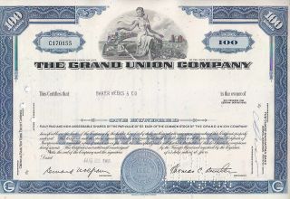 Broker Owned Stock Certificate - - Baker Weeks & Co. photo