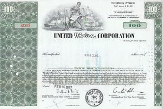 Broker Owned Stock Certificate - - Blair & Co. ,  Inc. photo