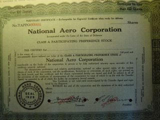 National Aero Corporation photo