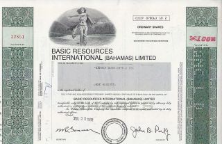Broker Owned Stock Certificate - - Gerald Quin Cope & Co. photo