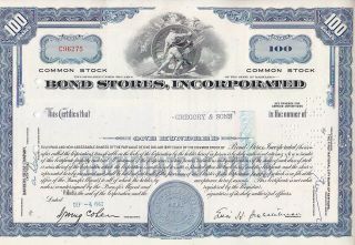 Broker Owned Stock Certificate - - Gregory & Sons photo