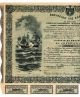 Greece 1906 Old Treasury Bill Bond Certificate Rrr Drachmai 100 Greek State N193 Stocks & Bonds, Scripophily photo 1
